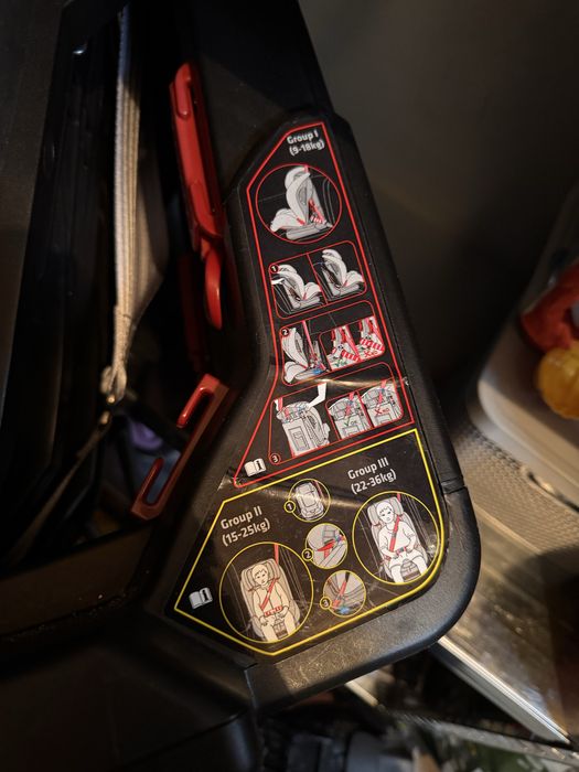 Столче за кола KAPPA ESPIRO 9 до 36 кг