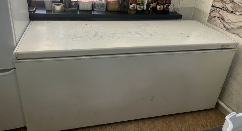 Морозильник горизонтально