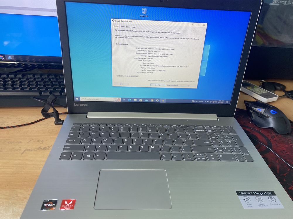 Laptop Lenovo Idepad 330 Ryzen 3