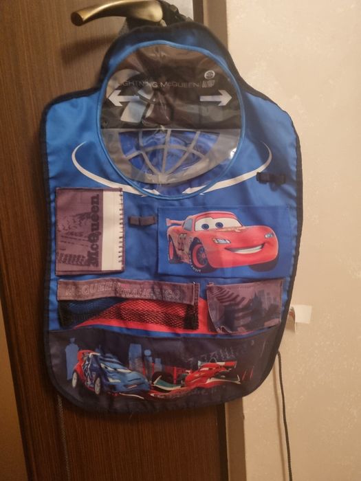Organizator scaun auto Disney Cars