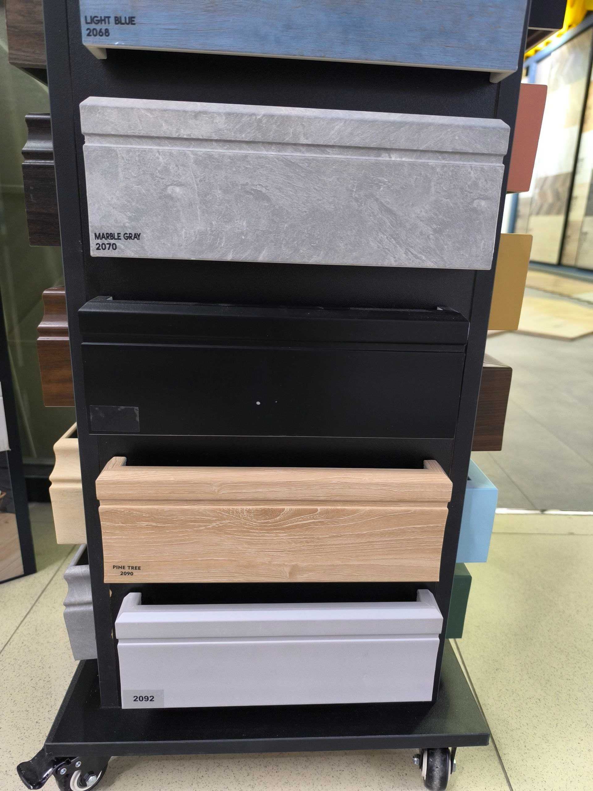 Alyuminiy, Plintus va MDF Plintus Dyuropolimer, Plastik, Polyuretan