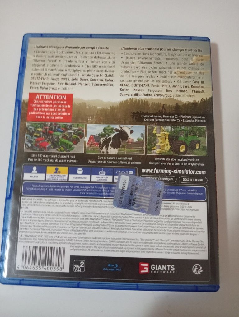 Farming Simulator 22 Platinum Edition 200 lei.