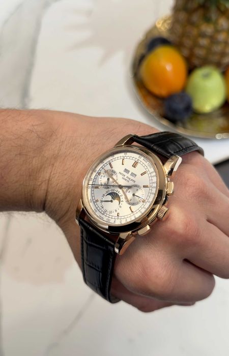 patek philippe perpetual calendar curea piele
