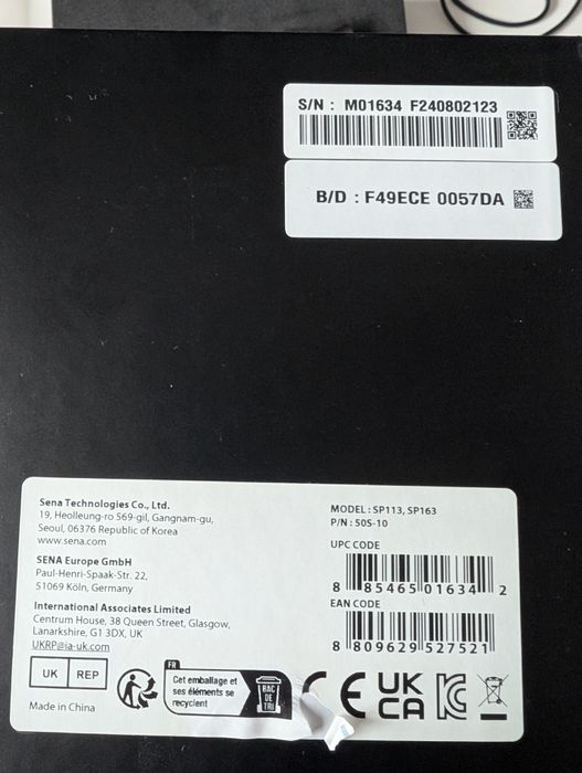 SENA 50S intercom moto