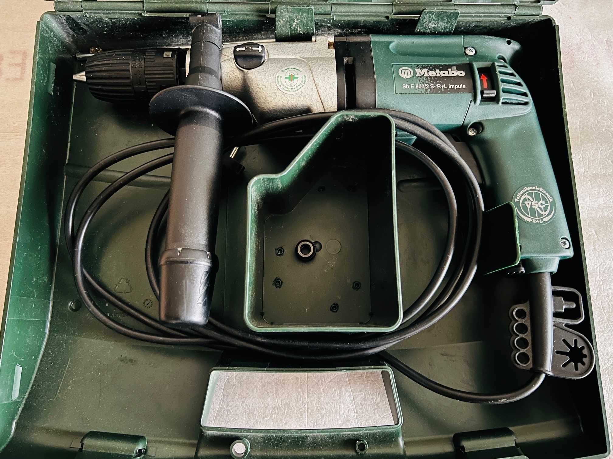 Ударна бормашина Metabo SbE 800/2S-R+L Impuls с куфар