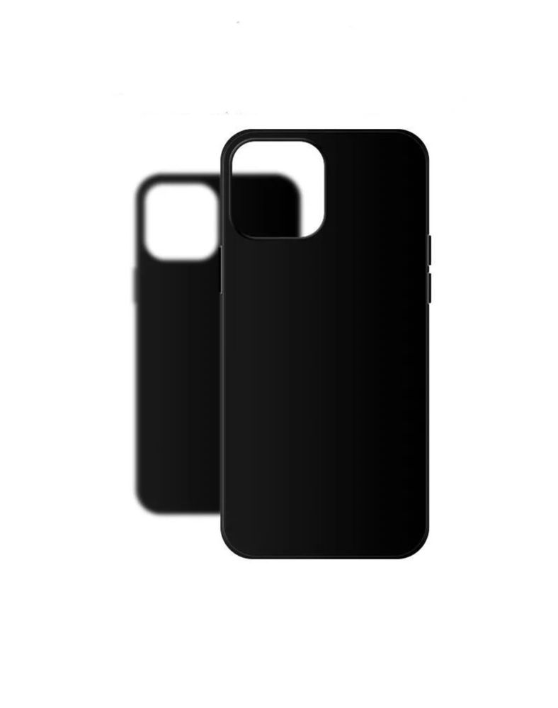 Husa Ultra Slim Silicon G Case Transparent/Neagra Iphone 14/15 Pro Max