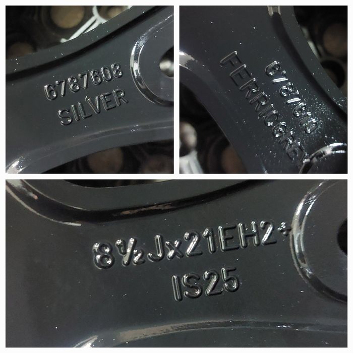 set jante 21 originale bmw 7 f01 f02 f03 f04 / 5 gt f07 g31 style 312