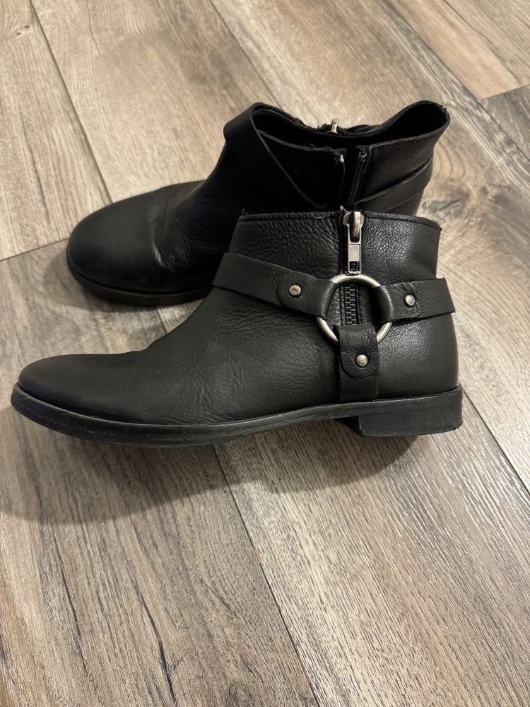 Ghete Zara piele 34