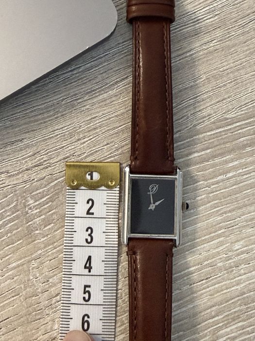 Ceas vintage mecanic Dugena, stil Cartier Tank, unisex, Swiss made