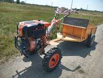 Vând motocultor Ruris diesel 11 cai