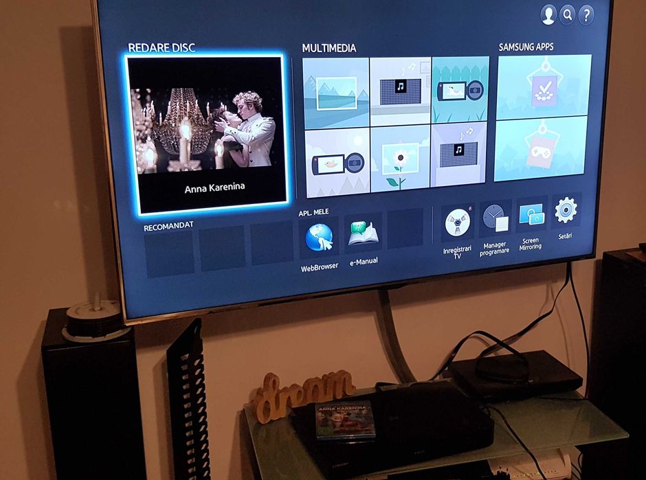 Samsung BD H 8500 Blu ray 3D HDD recorder 500 GB Wi-Fi player DVD