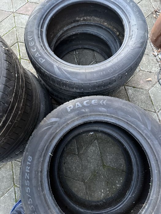 Anvelope Pace 255/55/18 folosite 2 saptamani