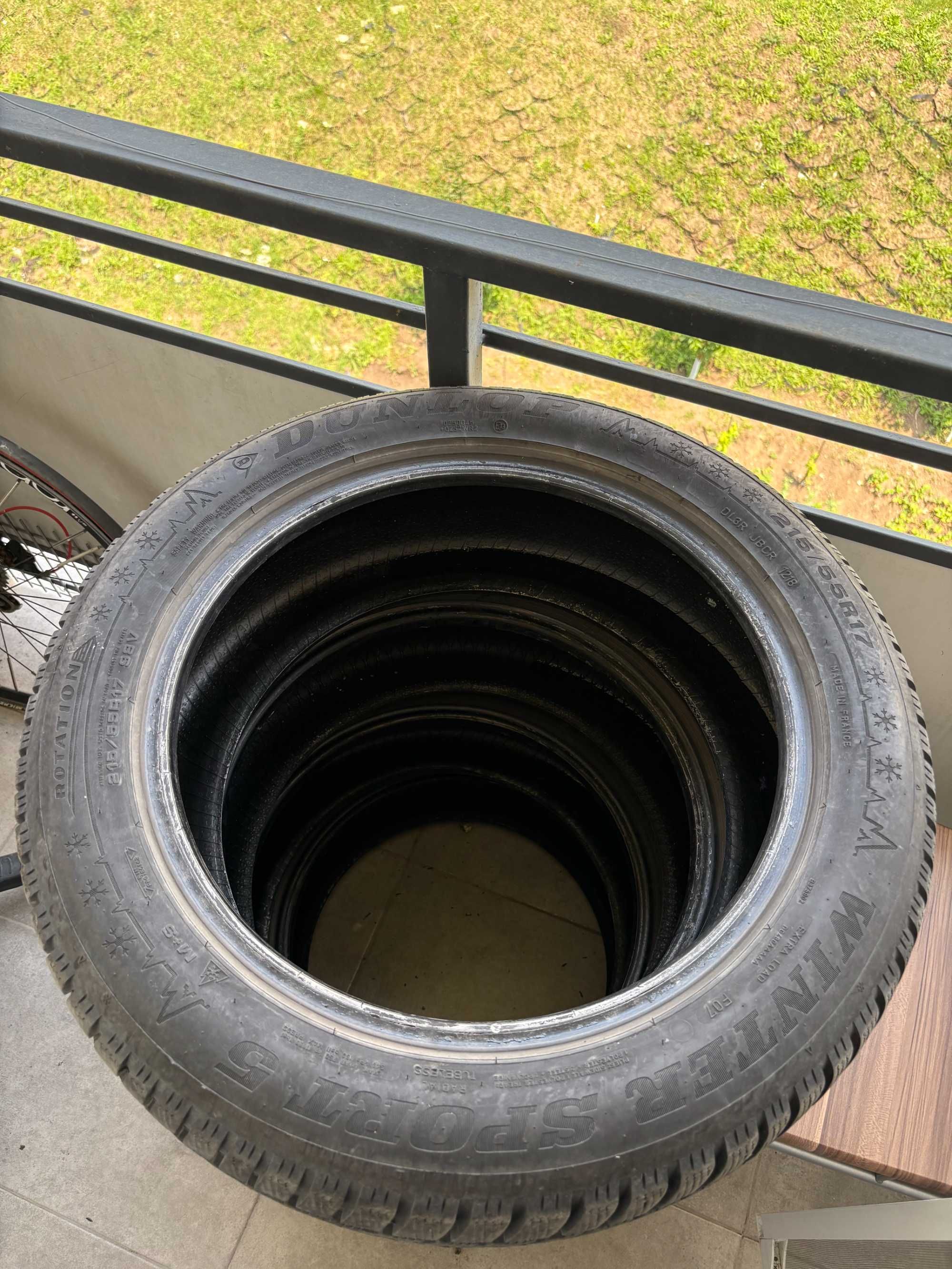 Anvelope iarna Dunlop 215 55 17 DOT1218 (2018)
