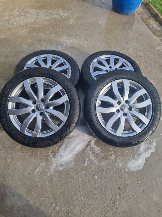Продавам джанти  със гуми CMS 5×112 R17