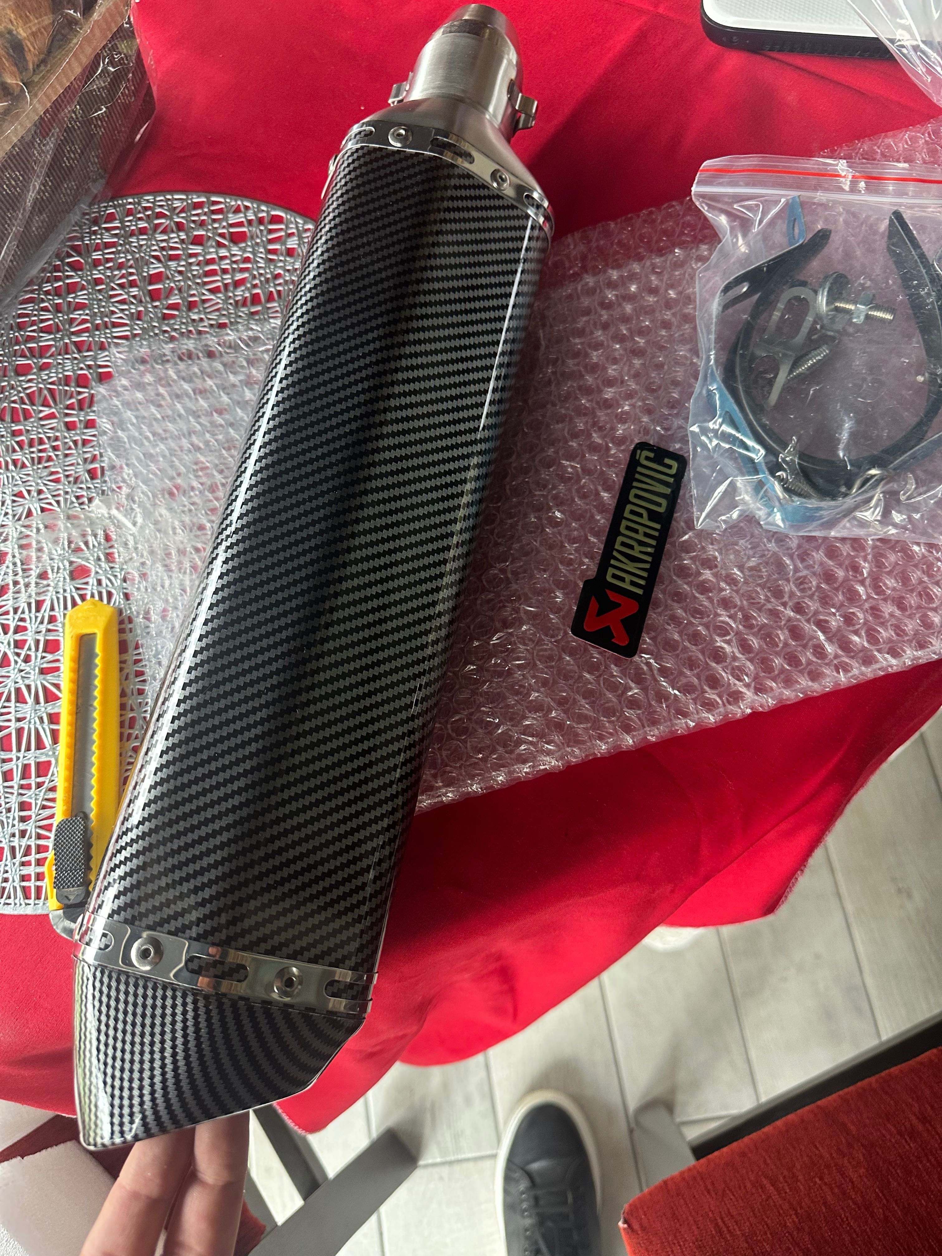 Toba Spor Moto ATV Evacuare Finala Tip Akrapovic 370  mm