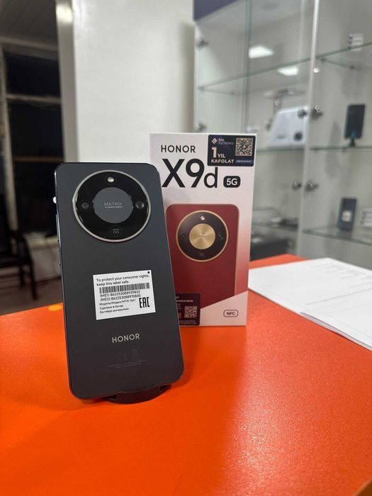 Honor x9d 8+8 256 black ideal