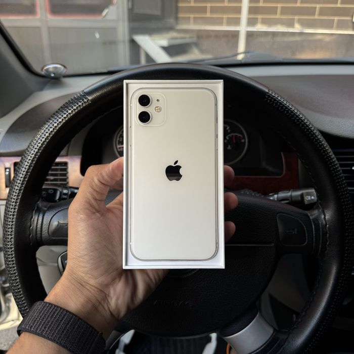 Iphone 11 128 gb white karopka bor