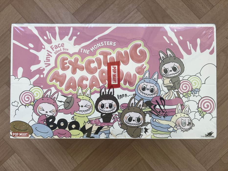 ОРИГИНАЛНО Pop Mart Labubu Exciting Macaron series blind box