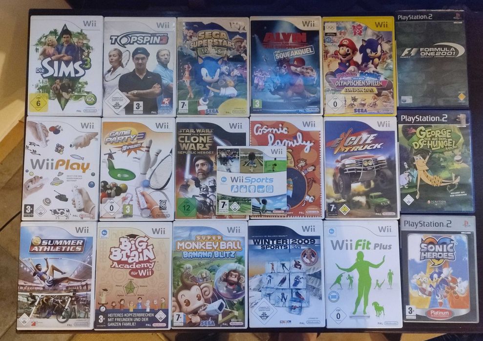 Игри за Nintendo Wii и PS2