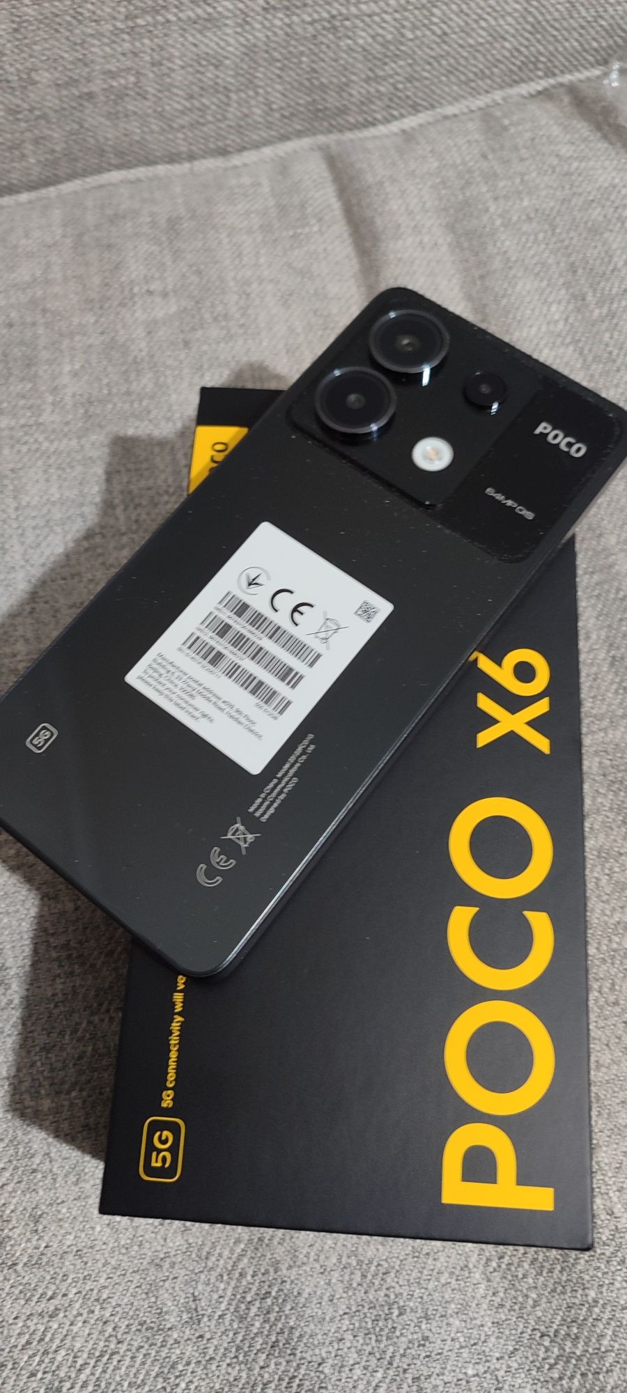 POCO X6  5 G black