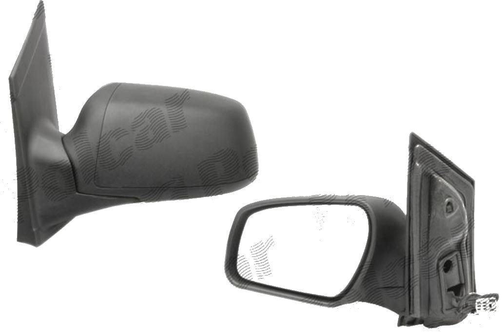 Oglinda exterioara Ford Focus 2 (Da) 11.2004-01.2008 partea stanga View Max crom convex carcasa neagra reglare electrica cu incalzire