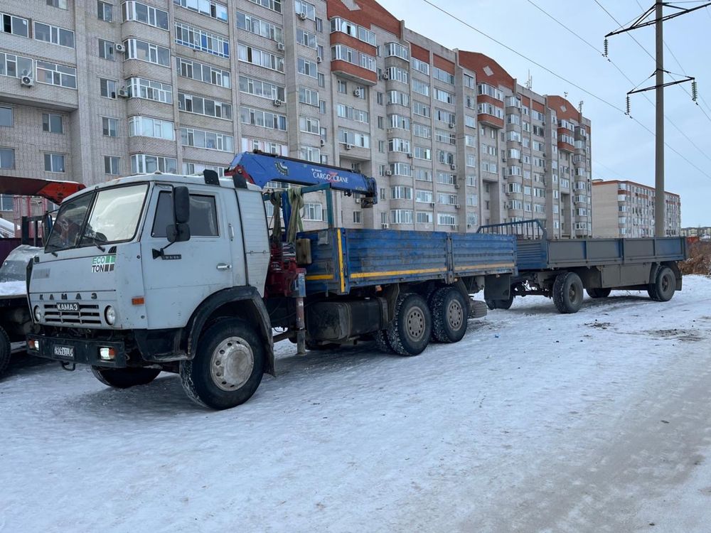 Манипулятор с прицепом или без Актобе 24/7