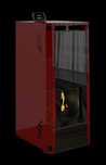 Топловъздушна пелетна камина Firestar WD10 –10kW