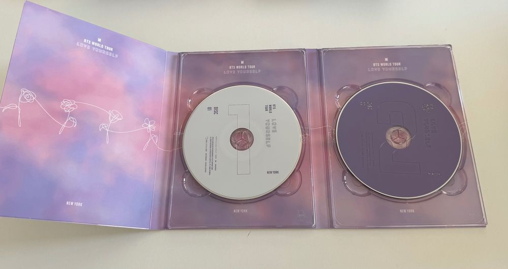 BTS bts World Tour Love Yourself New York DVD