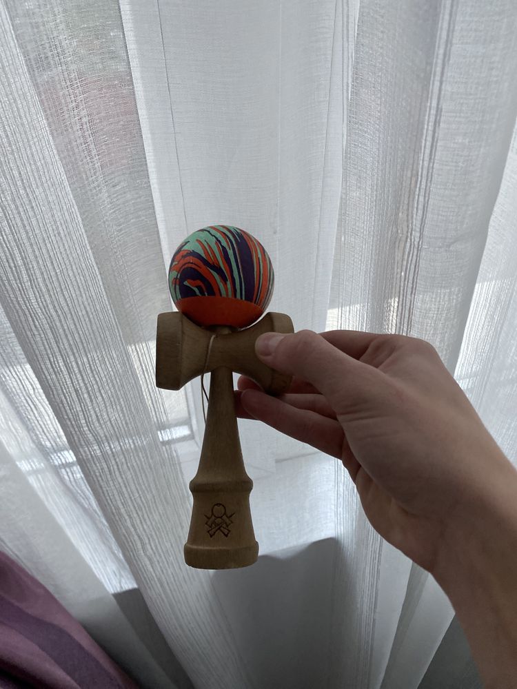 Kendama rubber grain