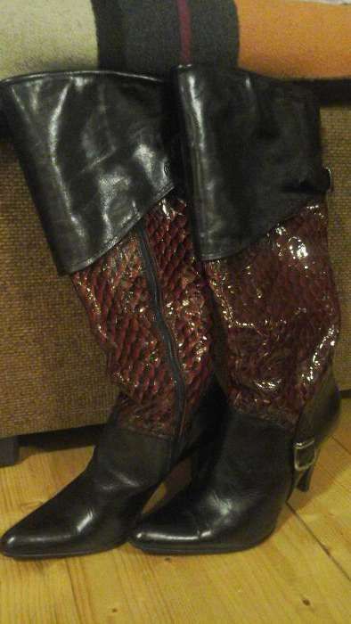 Cizme piele dama