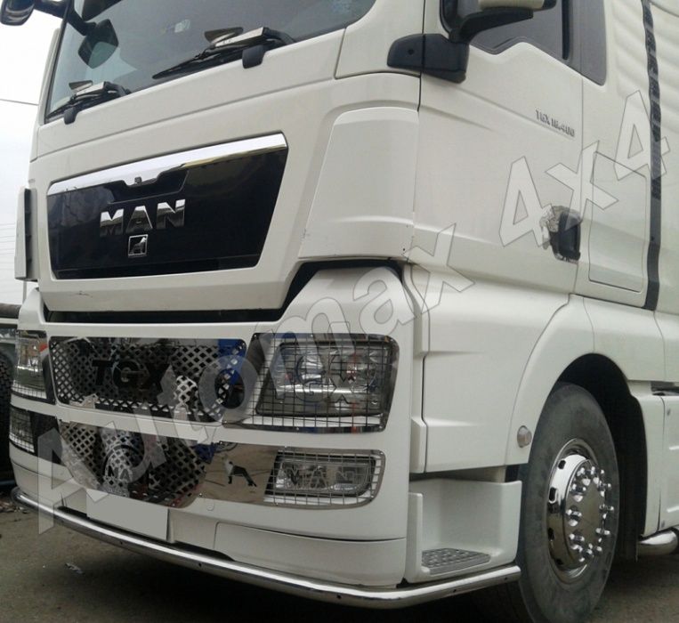 Bullbar bara, Ornamente inox MAN TGA, TGL, TGS, TGX