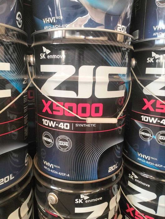 Масло гидравлическое ZIC 46, Масло моторное ZIC 15w40
