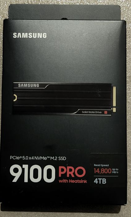 Samsung SSD 9100 PRO, 4TB