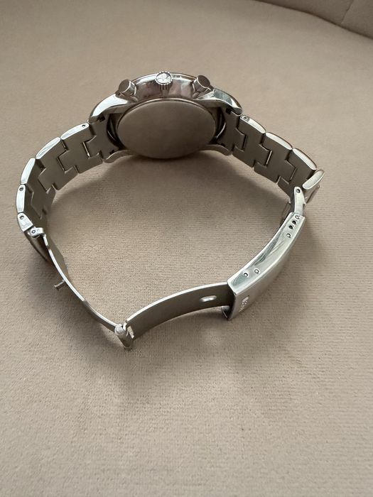 Ceas fossil cronograf barbati albastru 44mm