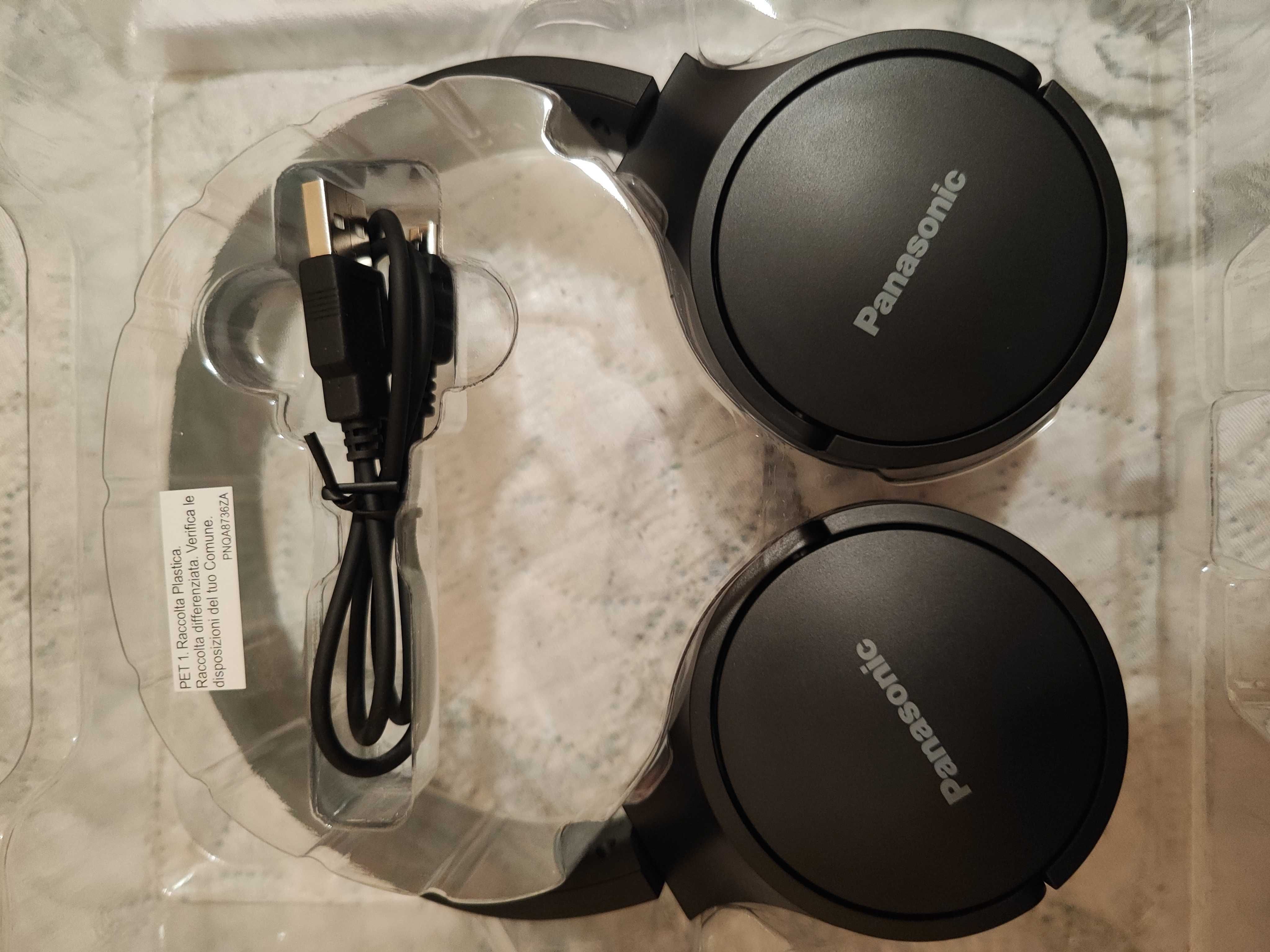 Стерео слушалки PANASONIC RB-HF420BE-K