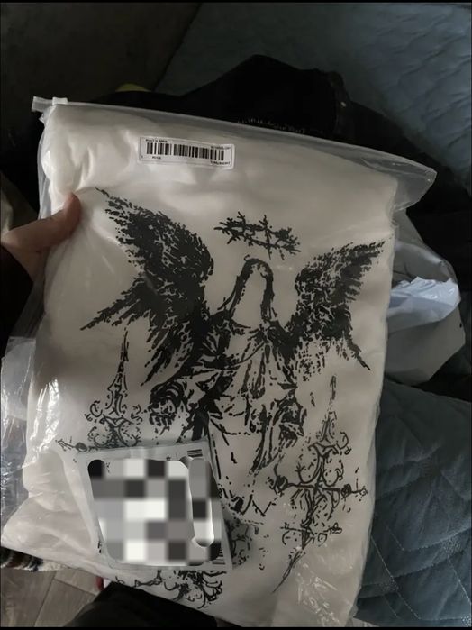 Мъжко Худи "Angel & Barbed Wire Design" РАЗПРОДАЖБА