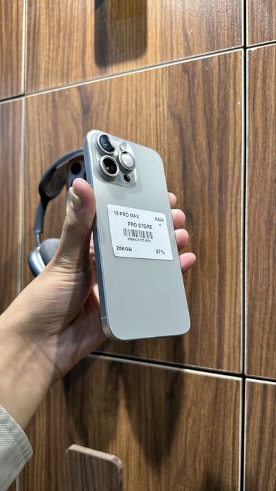 iphone 15 pro max 256gb 87% Naxt va Nasiya savdo
