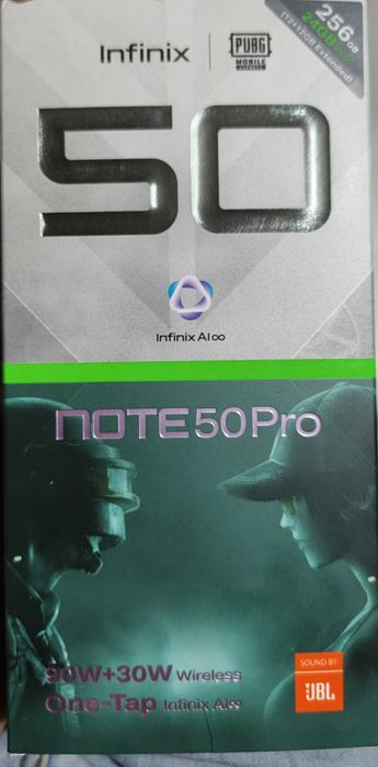 Infinix note 50 pro 12+12 operativka 256 GB
