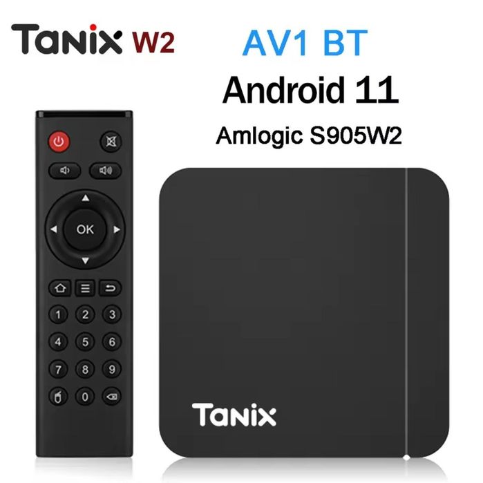 Tv box Tanix 4/32GB
-AndroidTv
-Dual WiFi 2,4/5G
-Bluetooth
На прист
