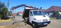 Iveco Daily 35-10 cu macara si graifer