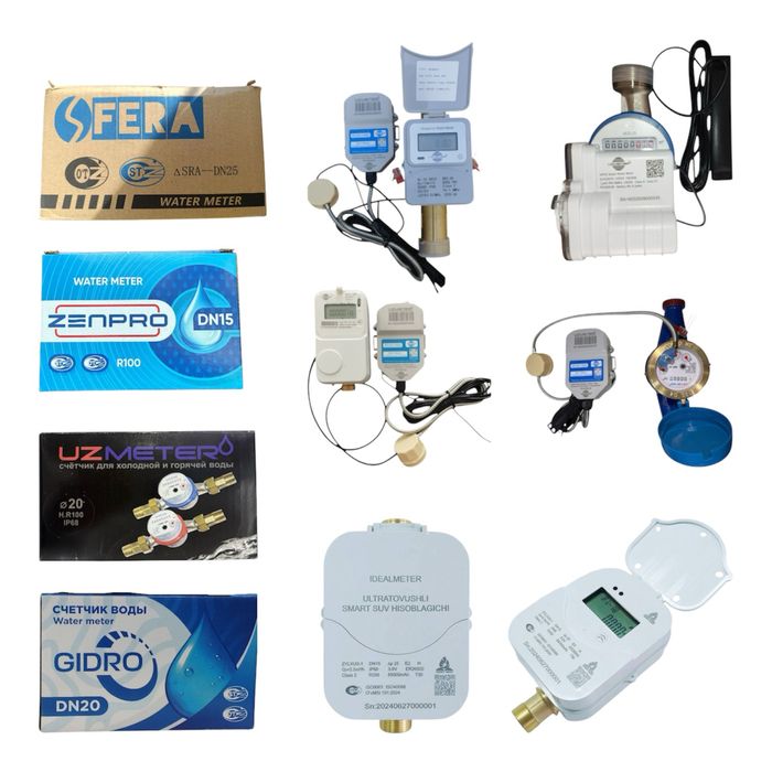 “GIDRO” счётчик воды / "Сфера" совук сув хисоблагичи