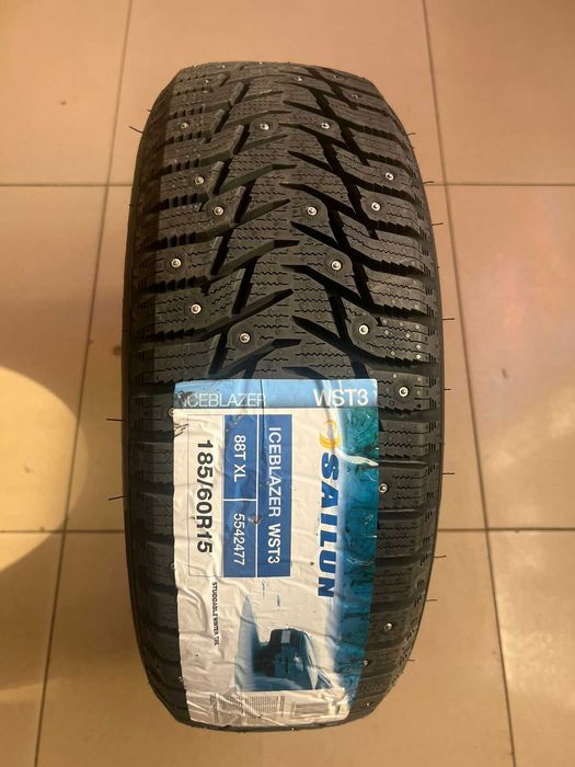 185/60 R15 Sailun Ice Blazer WST3 шипованные