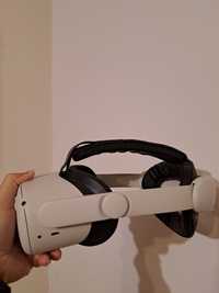 Oculus Quest 2 cu strap confortabil kiwi/cablu gen oculus link separat