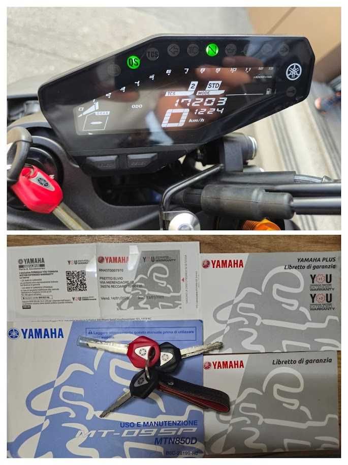 Yamaha MT-09SP ABS 17.200 km ~ Garantie 12 luni ~ Rate ~