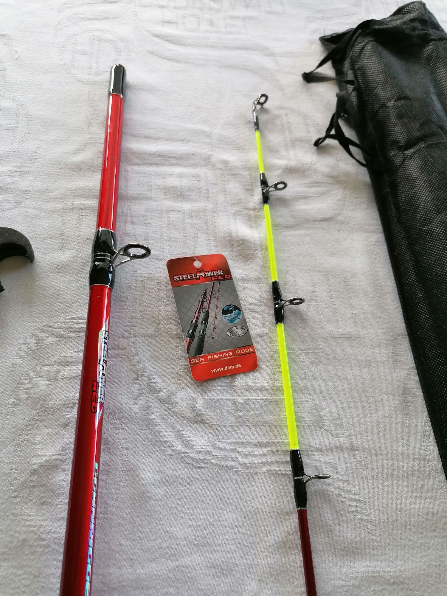 Lanseta barca Dam Steelpower Downrigger 2,10 m/12-25 Lb