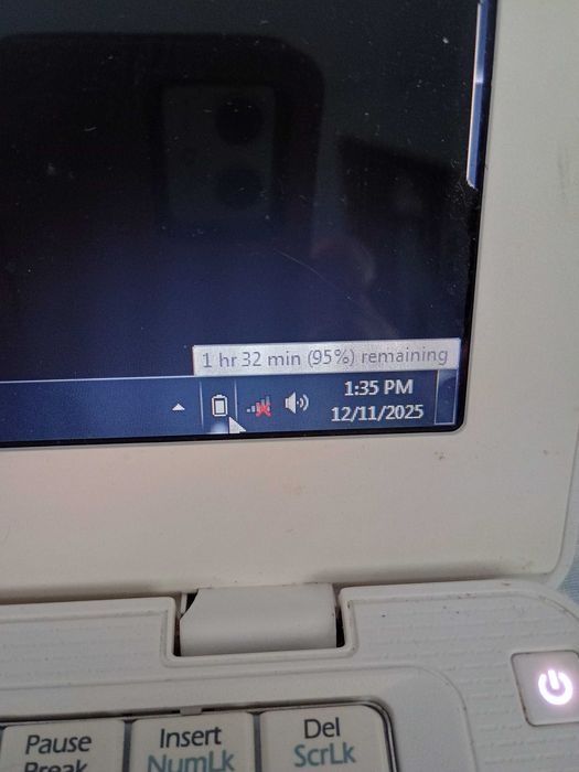 Laptop notebook MSI X410 slim alb functional