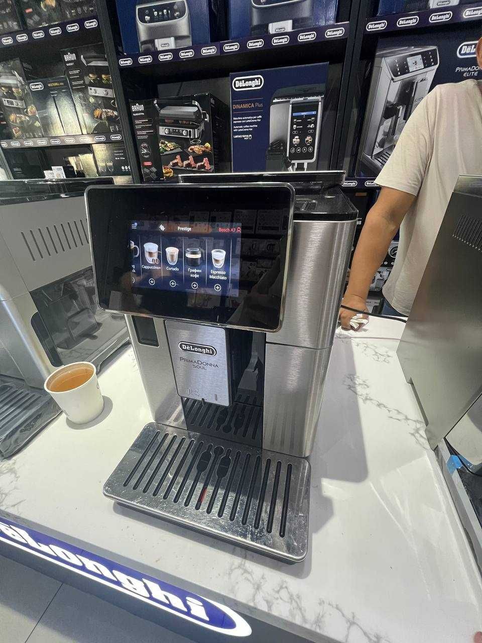 Кофемашина Delonghi автомат и пол автомат премиум бренд