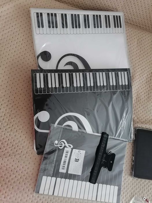 Папка для нот, нотная тетрадь