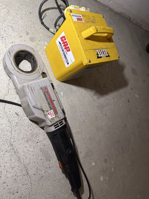 Filiera electrica Rothenberger la 110Volti cu transformator de 3,3 kwa