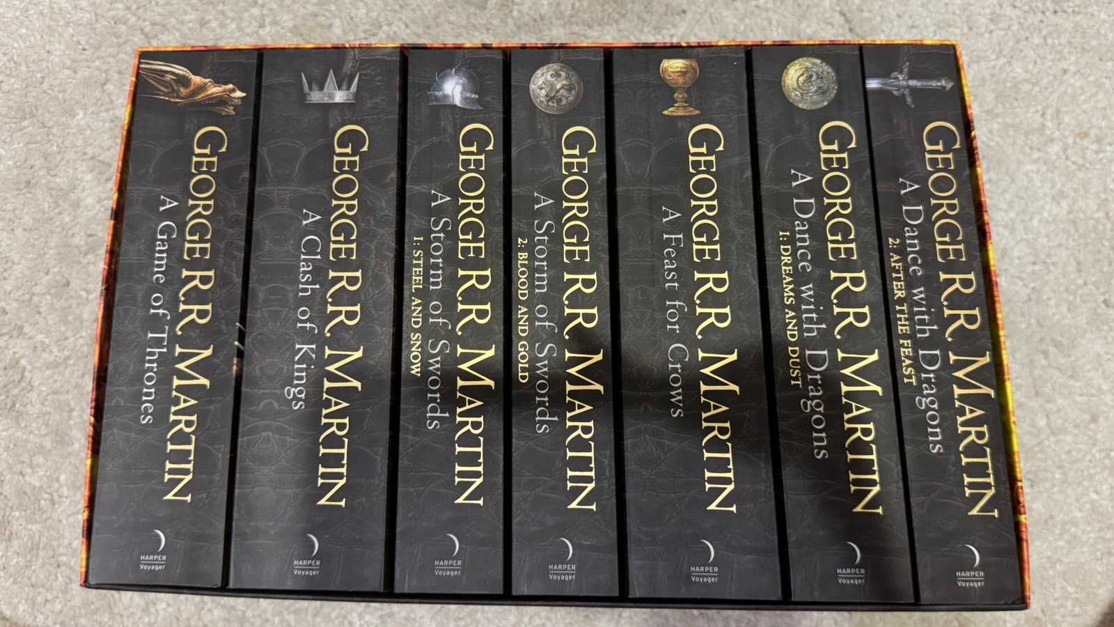 Поредица A Song of Ice and Fire - Game of Thrones.
